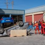 Bomberos y personal sanitario de toda España abordan en Cartagena técnicas de rescate en accidentes de tráfico Bomberos y personal sanitario de toda España abordan en Cartagena técnicas de rescate en accidentes de tráfico