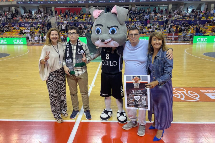 La Fundación Cebé organiza un evento solidario para poner en marcha el I Campus Inclusivo de baloncesto en Cartagena