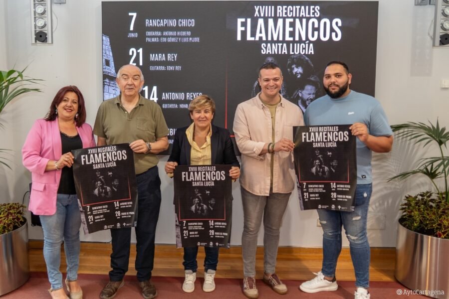 Junio flamenco en Cartagena con los recitales gratuitos de Santa Lucía