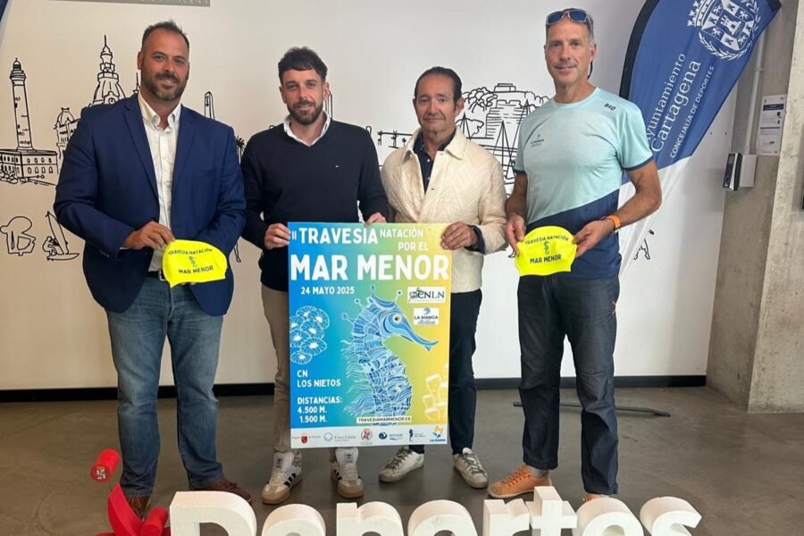 El Mar Menor acoge este sábado la Travesía de Natación en Aguas Abiertas con más de 200 nadadores