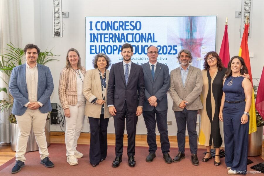 Cartagena alberga el I Congreso Europa Educa del 4 al 6 de junio