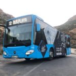 El Bus Playa arranca su servicio estival para conectar Cartagena con Cala Cortina y El Portús