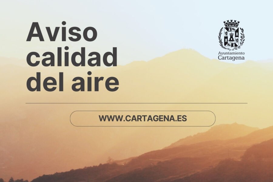 Umbral de Información Partículas PM 10 en Cartagena este 24 de junio