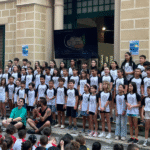 La Mar de Músicas llega al cole: Más de 120 alumnos interpretan a los artistas del festival