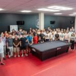 Cartagena abre en el Palacio de Deportes una sala profesional de billar preparada para competiciones internacionales