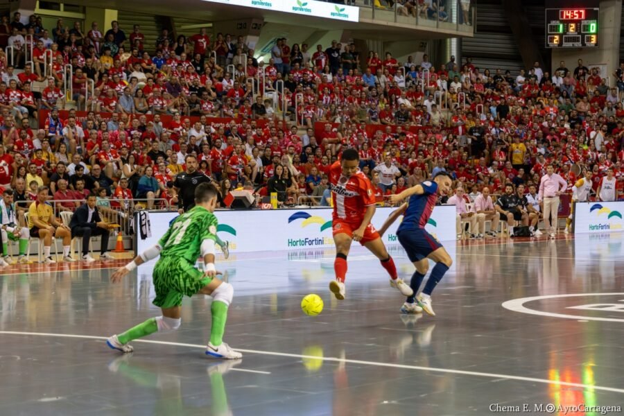 El Ayuntamiento instala una pantalla en el exterior del Palacio de Deportes para ver gratis la final del Jimbee Cartagena