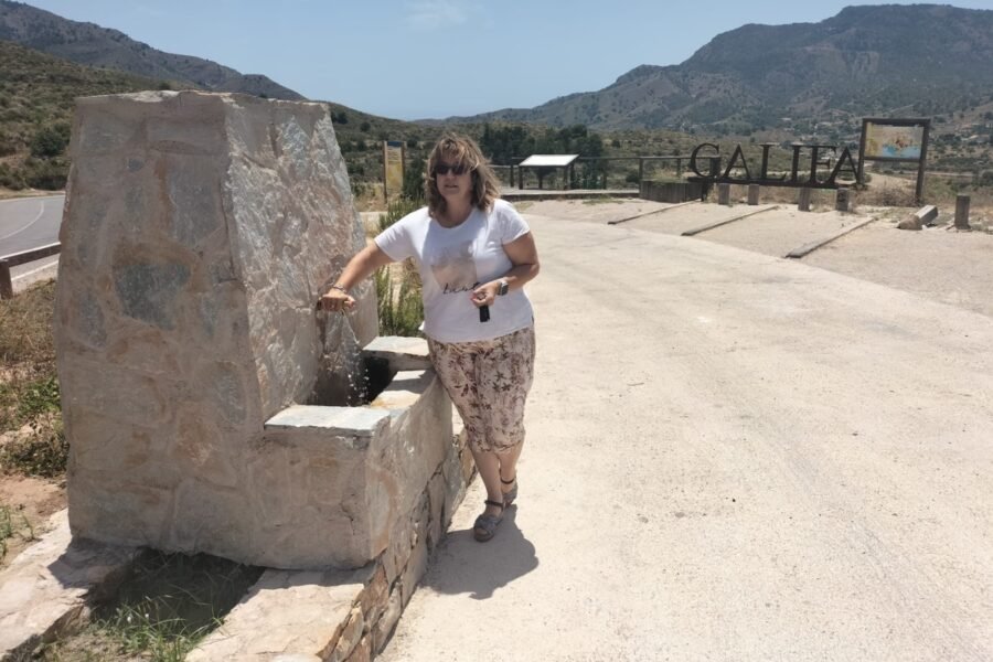 Nuevas instalaciones de fuentes de agua potable en Galifa y Cartagena centro
