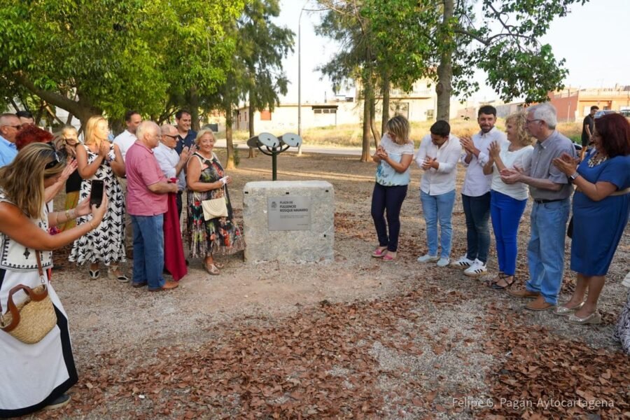 La Aljorra dedica una plaza a su vecino Fulgencio Rosique Navarro
