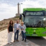 Un nuevo autobús eléctrico se suma al servicio de transporte público de La Manga Un nuevo autobús eléctrico se suma al servicio de transporte público de La Manga