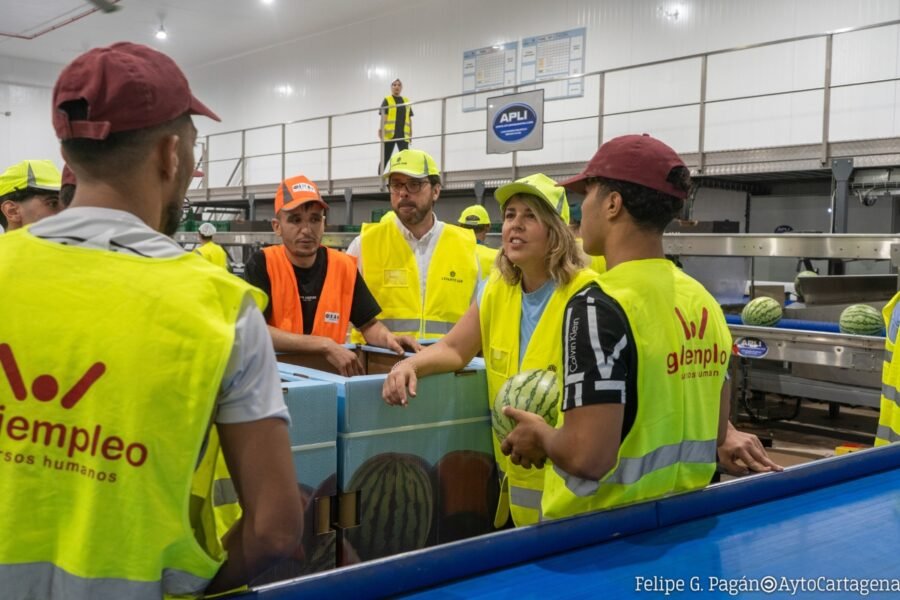 Cartagena reduce el paro en 160 personas en julio y suma 950 nuevas afiliaciones a la Seguridad Social