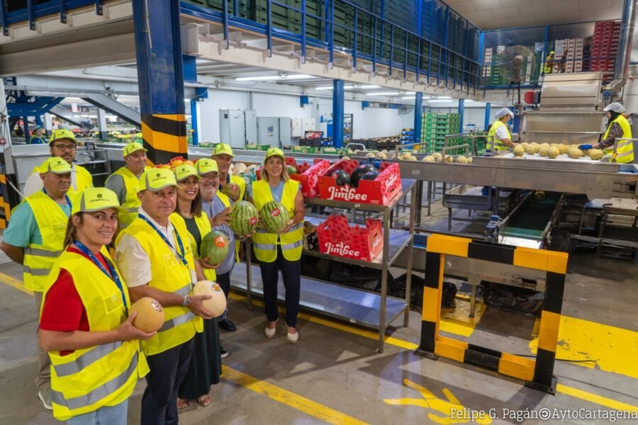 Cartagena confirma su liderazgo en la exportación de sandía con Jimbofresh como empresa clave del sector
