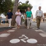 Cartagena abre su carril bici más largo entre El Albujón, Miranda y Santa Ana y alcanza los 35 kilómetros de red ciclable