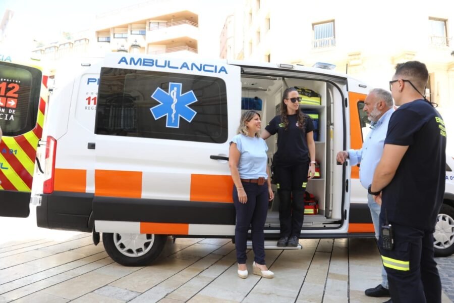 El Ayuntamiento de Cartagena adquiere su primera ambulancia en propiedad para Protección Civil que refuerza  la seguridad y la atención a la ciudadanía