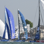 La flota de The Ocean Race Europe, camino a Cartagena tras su salida desde Portsmouth