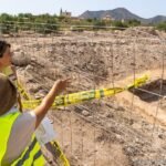 Bosque Romano recupera 90 metros de frentes de cantera romana sepultados bajo 7 metros de escombros