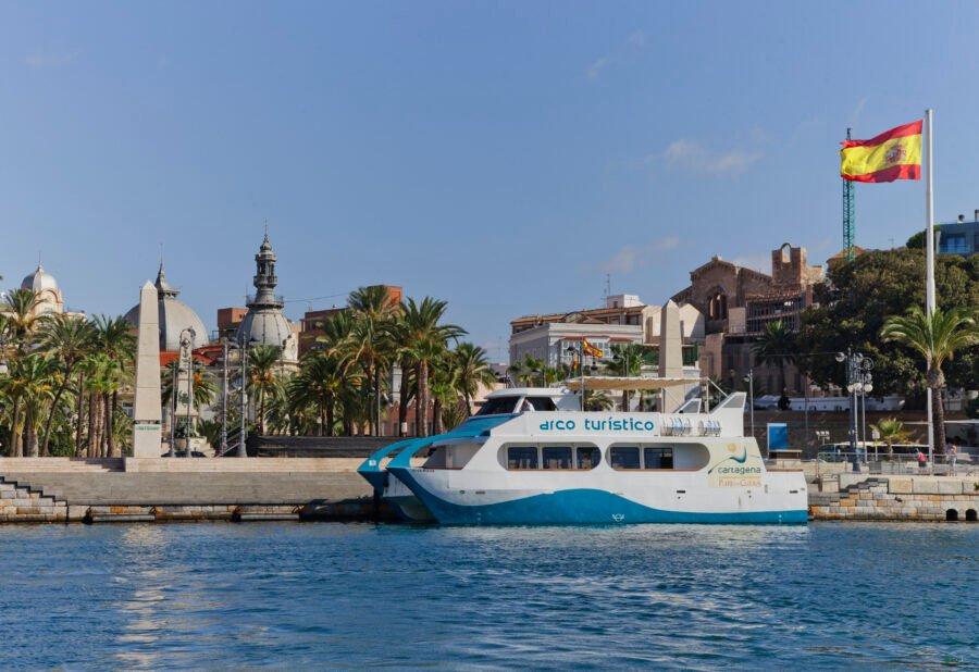 El barco turístico de Cartagena Puerto de Culturas realizará paseos especiales durante la Ocean Race