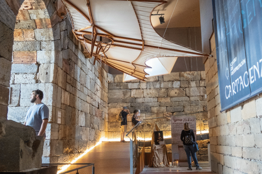 Últimos días para visitar la exposición Los Viajes de Leonardo da Vinci en Cartagena Últimos días para visitar la exposición Los Viajes de Leonardo da Vinci en Cartagena