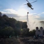 Servicios de emergencias controlan y extinguen un incendio forestal en la Mina Blanca del Llano Servicios de emergencias controlan y extinguen un incendio forestal en la Mina Blanca del Llano