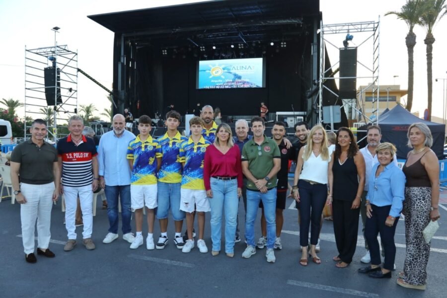 El pregón ‘de champions’ del Jimbee da inicio a las fiestas de La Manga del Mar Menor