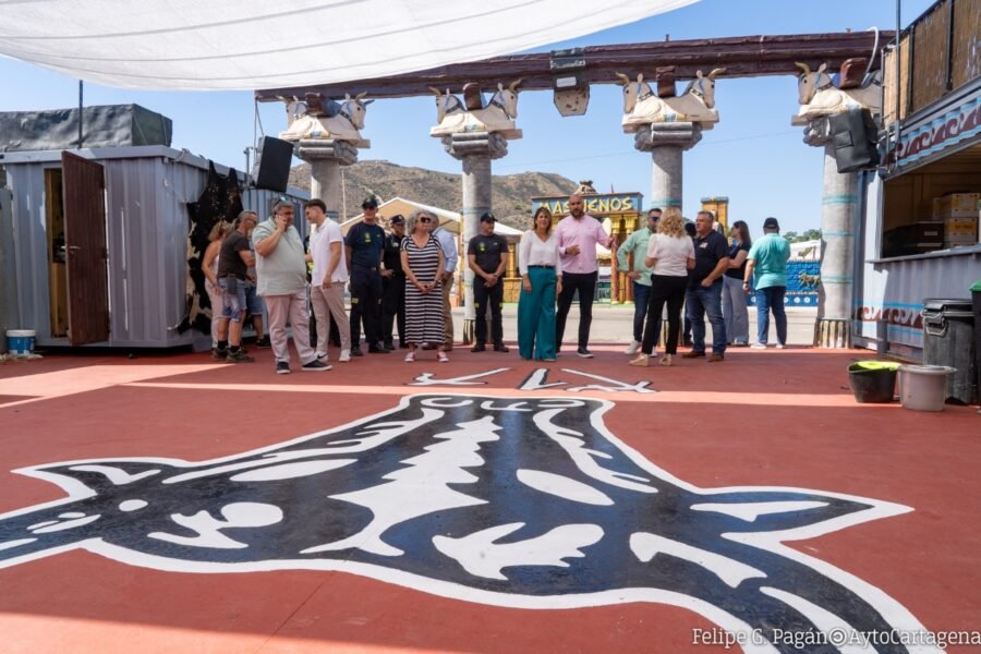 El Ayuntamiento refuerza accesibilidad, seguridad y transporte en las Fiestas de Carthagineses y Romanos 2025