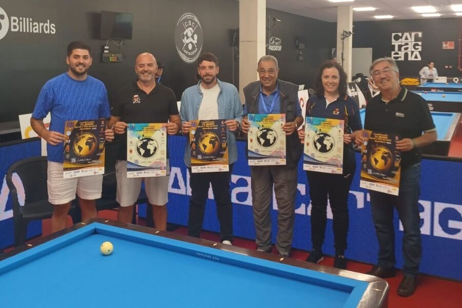 Arranca el Campeonato del Mundo de Billar a tres bandas en el Palacio de Deportes de Cartagena Arranca el Campeonato del Mundo de Billar a tres bandas en el Palacio de Deportes de Cartagena