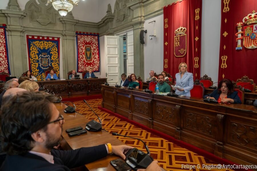 Ana Belén Castejón se despide ante el pleno de la política municipal Ana Belén Castejón se despide ante el pleno de la política municipal