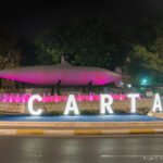 Cartagena se tiñe de rosa en apoyo a la lucha contra el cáncer de mama Cartagena se tiñe de rosa en apoyo a la lucha contra el cáncer de mama