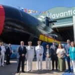 Cartagena celebra un hito histórico con la puesta a flote del S-82 Narciso Monturiol, el segundo submarino de la serie 80 Cartagena celebra un hito histórico con la puesta a flote del S-82 Narciso Monturiol, el segundo submarino de la serie 80