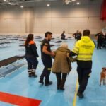 35 personas acogidas por la lluvia en Cartagena: El Ayuntamiento habilita el pabellón Cabezo Beaza en el aviso rojo por precipitaciones