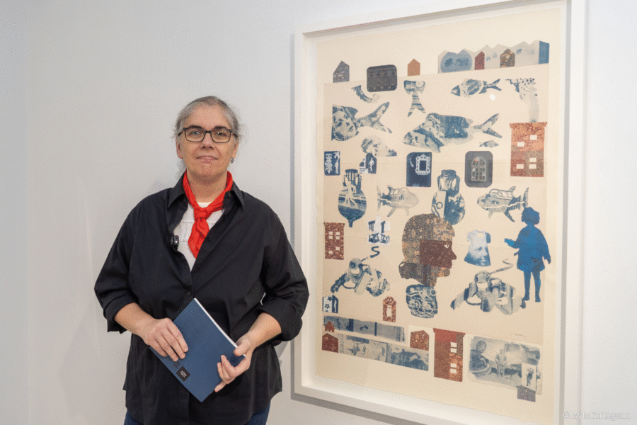 Virginia Bernal invita a explorar 'Escondites habitados' desde la sala Domus del Pórtico 1 Exposici?n 'Escondites habitados', de Virginia Bernal