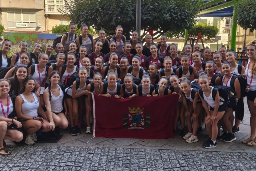 El Club Rítmica Cartagena representará a España en el Campeonato de España de Gimnasia Estética de Grupo