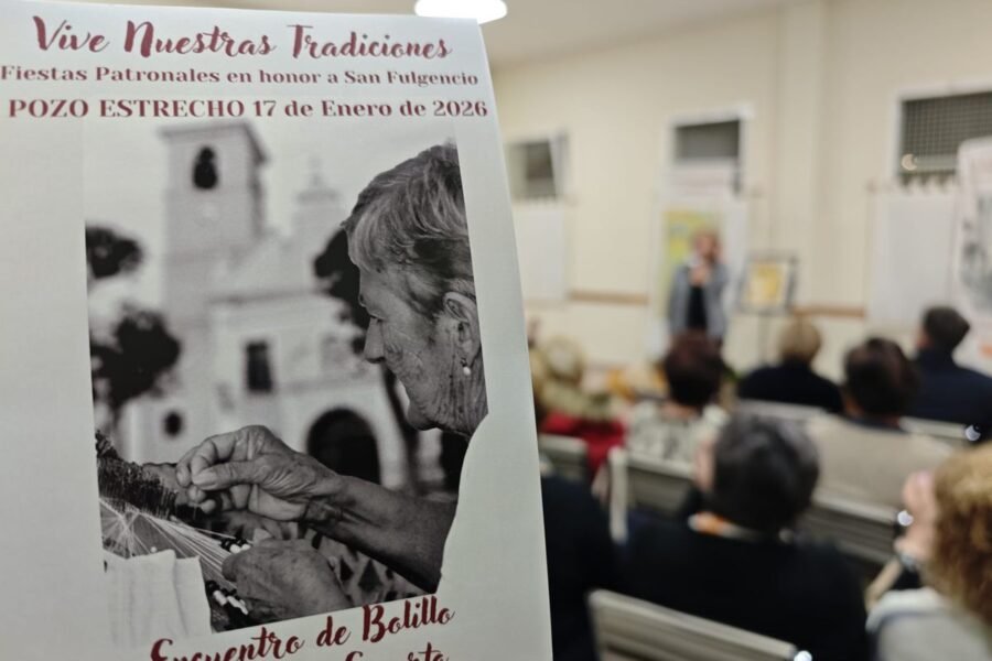 Pozo Estrecho celebrará su día grande ‘viviendo las tradiciones’ del Bolillo, el Esparto y las Pelotas Galileas