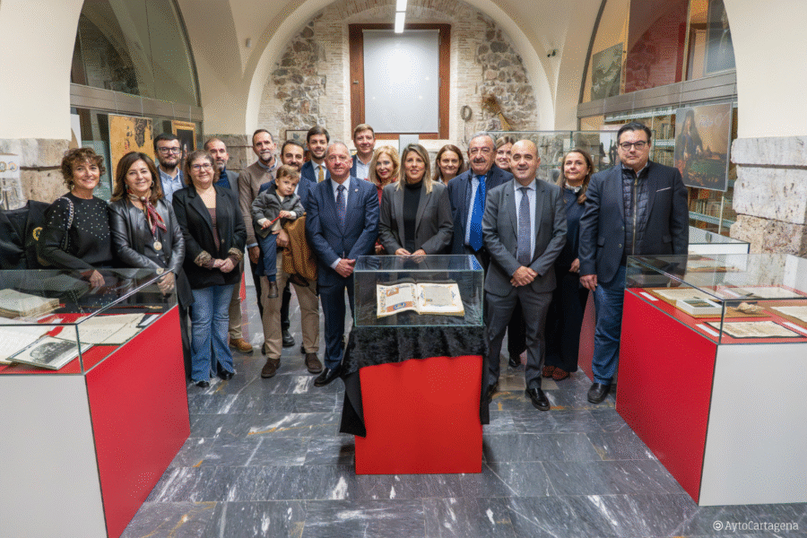 Una exposición del Archivo Municipal recoge ocho siglos de justicia en Cartagena a través de documentos históricos 1 Exposici?n '780 a?os de Justicia en Cartagena'