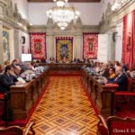 El pleno felicita a Bomberos y al personal del Hospital Santa Lucía por su actuación durante el incendio del miércoles