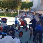 Alumnos de 5º de primaria de los Colegios Azorín y San Félix visitan el Parque de Educación Vial de Cartagena