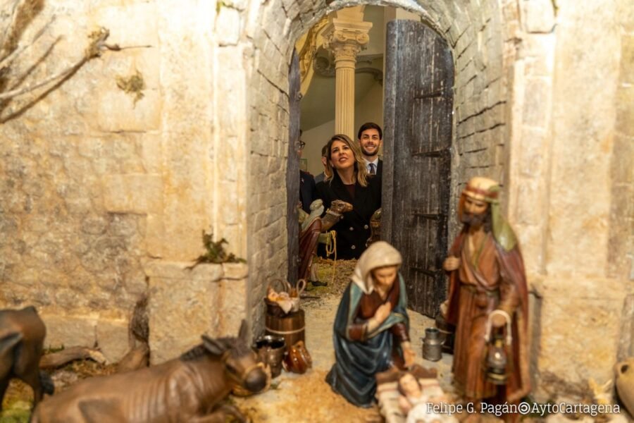 El Palacio Consistorial recupera las Puertas del Muelle como escenario para su tradicional nacimiento