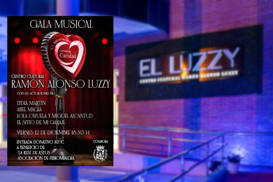 Cartagena por la Caridad celebra su XX aniversario con una gala musical en El Luzzy