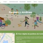 El Ayuntamiento de Cartagena impulsa las zonas verdes con el estreno de la nueva web de Parques y Jardines
