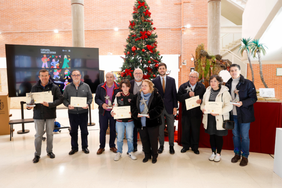 La parroquia San Antonio Abad, el colegio Azorín y Pedro Martínez Fuentes, entre los ganadores del concurso municipal de belenes