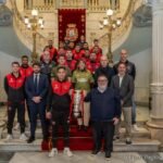 La alcaldesa recibe al Jimbee Cartagena tras ganar su tercera Supercopa de España consecutiva