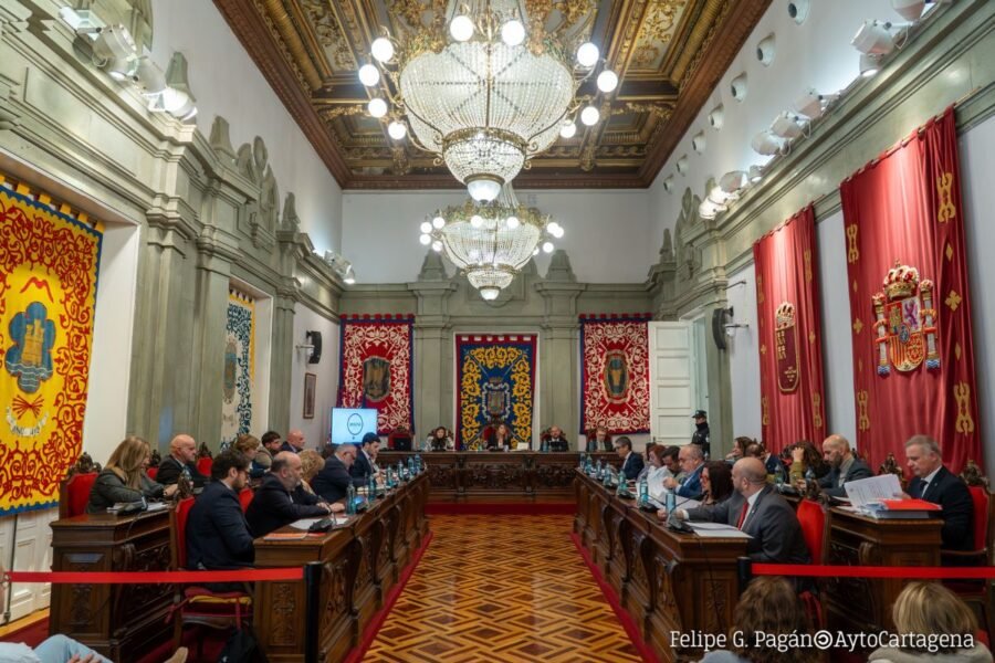 El pleno aprueba de forma inicial los Presupuestos de 2026 del Ayuntamiento de Cartagena