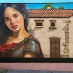 Ya se puede votar por el mural romano de Canteras, nominado a los premios internacionales de arte urbano