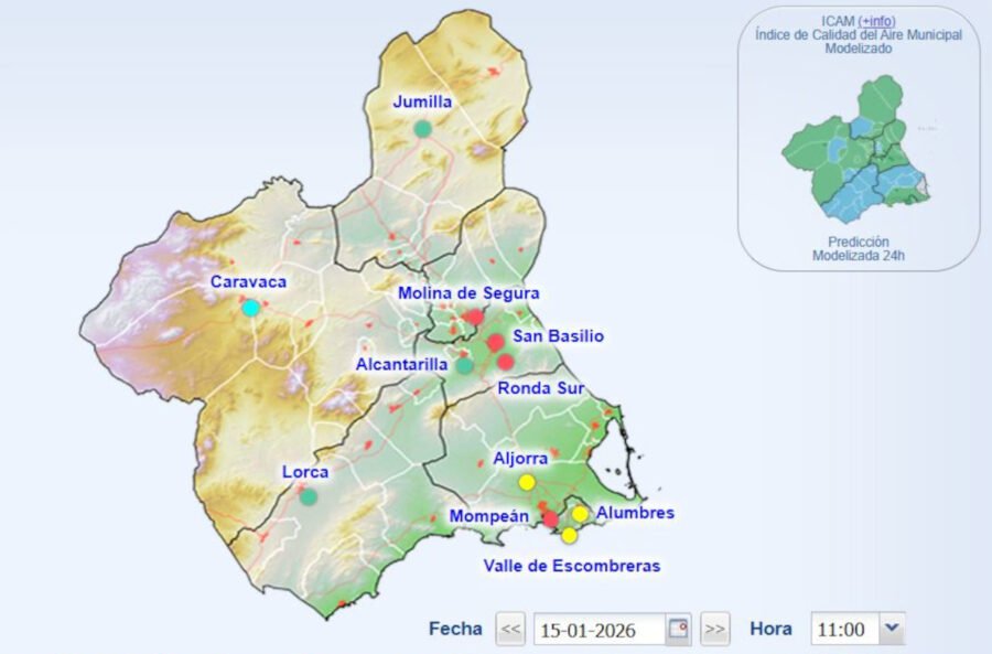 Superado el Umbral de Información por partículas en suspensión en Mompean