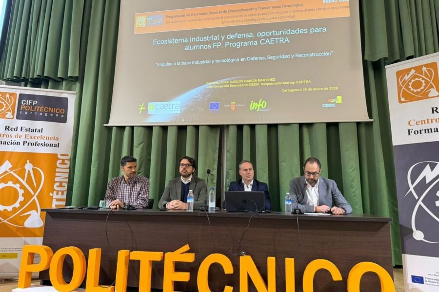 El Ayuntamiento expone su apuesta por el talento joven en las V Jornadas de Emprendimiento del CIFP Politécnico