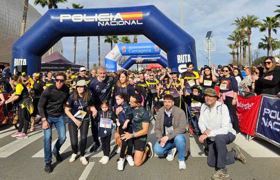 Éxito de participación en la I Carrera Solidaria Ruta 091 con más de 2.000 corredores