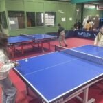 El CD Tenis de Mesa Cartagena muestra este deporte al colegio Antonio Ulloa de Ciudad Jardín