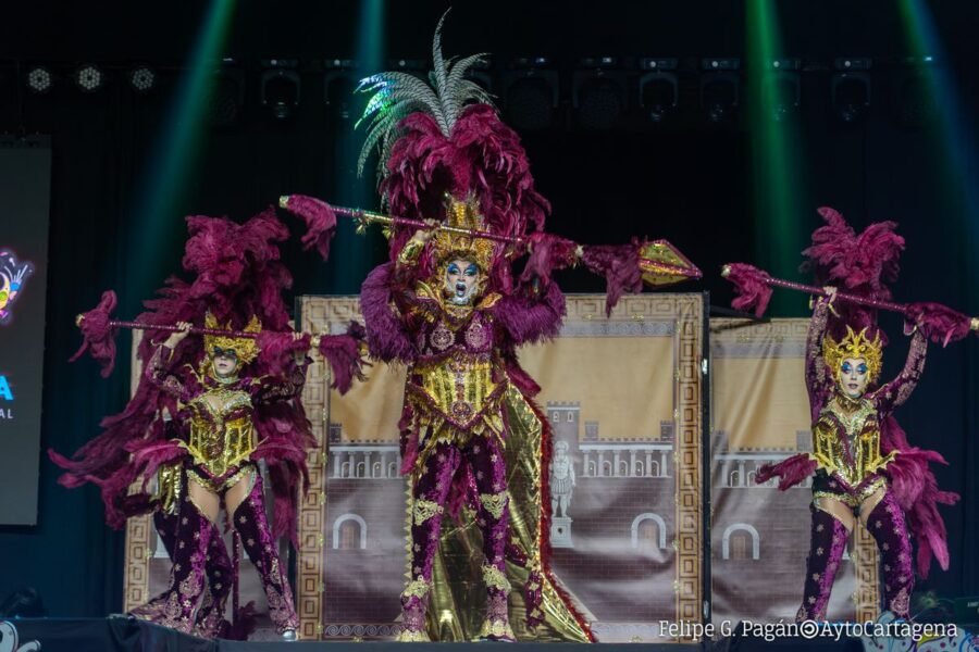 Drag Perseidas impuso su poderío en el X Concurso Nacional de Drag-Queen Ciudad de Cartagena