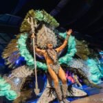 David, de la comparsa Nova Cartago, se alza con la corona de Rey del Carnaval de Cartagena 2026