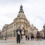 El Ayuntamiento de Cartagena y la Fundación Iberdrola firman el convenio para la nueva iluminación del Palacio Consistorial