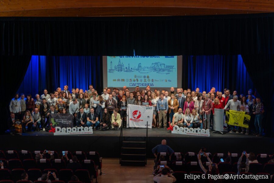 Cartagena premia el esfuerzo y la constancia en la I Gala de la ‘Carthago Running League’